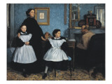 The Bellelli Family (La Famille Bellelli) Giclee Print by Edgar Degas