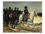 Napoleon on Campaign in France,1814 Giclee Print by Jean-Louis Ernest Meissonier