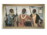 Warriors of the Esmereldas Giclee Print by Adrian Sanchez Galque