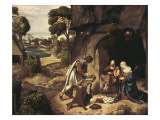 The Adoration of the Shepherds Wydruk giclee autor Giorgione The Adoration of the Shepherds Wydruk giclee autor Giorgione