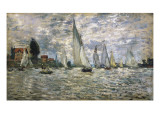The Boats, or Regatta at Argenteuil Giclée-Druck von Claude Monet