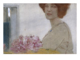 Roses Giclee Print by Fernand Khnopff