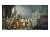 The Death of Julius Caesar Reproduction procédé giclée par Vincenzo Camuccini