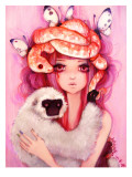 Unwavering Hearts Giclée-Druck von Camilla D'Errico