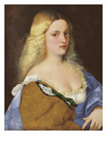 Violante (La Bella Gatta) Giclee Print by Titian ( Tizano Vecelli) 
