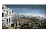 Riva Degli Schiavoni, Venice Giclee-trykk av Leandro Da Ponte Bassano Riva Degli Schiavoni, Venice Giclee-trykk av Leandro Da Ponte Bassano