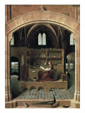 Saint Jerome in His Study Giclee Print by Antonello da Messina 