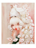 Sweet Peacock Giclee Print by Camilla D'Errico