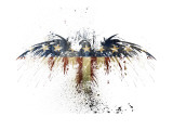 Eagles Become Lámina giclée por Alex Cherry