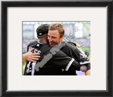 Mark Buehrle '09 Perfect Game (w/ D. Wise) Framed Photographic Print