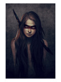 Howl Giclee Print by Charlie Bowater