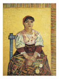The Italian Woman Giclee Print by Vincent van Gogh