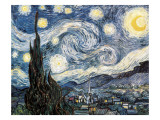 Starry Night Giclee Print by Vincent van Gogh
