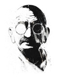 Gandhi Giclee Print by Alex Cherry