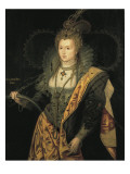 Elizabeth I, Queen of England Reproduction procédé giclée par George Peter Alexander Healy