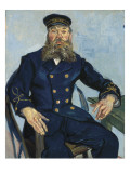 Postman Joseph Roulin Reproduction procédé giclée par Vincent van Gogh