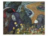 Memory of the Garden at Etten (Ladies of Arles) Giclée-tryk af Vincent van Gogh Memory of the Garden at Etten (Ladies of Arles) Giclée-tryk af Vincent van Gogh