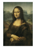 The Mona Lisa or La Gioconda Giclée-Druck von Leonardo da Vinci 