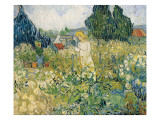 Mademoiselle Gachet in Her Garden at Auvers-Sur-Oise (Mademoiselle Gachet Giclée-Druck von Vincent van Gogh