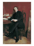 Portrait of Alexandre Dumas Giclee Print by Jean-Louis Ernest Meissonier