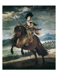 Prince Balthasar Carlos on Horseback Gicléedruk van Diego Velázquez Prince Balthasar Carlos on Horseback Gicléedruk van Diego Velázquez