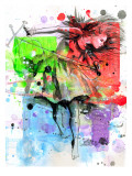Dee Kaa Zhee Giclee Print by Lora Zombie