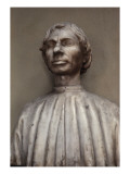 Portrait of Niccolò Machiavelli Giclée-tryk af Antonio Pollaiolo