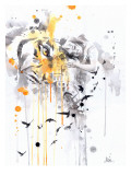 Sleep Lámina giclée por Lora Zombie