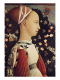 Portrait of Ginevra D'Este Giclee Print by Antonio Pisani Pisanello