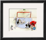 Marc-Andre Fleury Game 7 of the 2008-09 NHL Stanley Cup Finals Framed Photographic Print