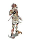 Kunoichi Giclee Print by HR-FM 