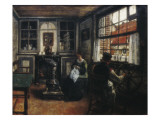 The Spinner Giclee-trykk av Henri De Braekeleer