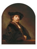 Self-Portrait at the Age of 34 Giclee Print by Rembrandt van Rijn 
