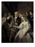 Misalliance Giclee Print by Vasili Vladimirovits Pukirev