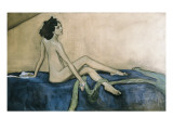 Portrait of Ida Rubinstein Giclee Print by Valentin Aleksandrovich Serov
