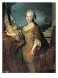 Portrait of Louise-Elisabeth D'Orleans Giclee Print by Jean Ranc