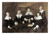 Regentesses of the Old Men's Alms House Giclée-Druck von Frans Hals