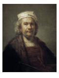 Self-Portrait Giclee Print by Rembrandt van Rijn 