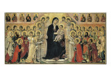 Maestà (Madonna with Angels and Saints) Giclee Print by Duccio di Buoninsegna 