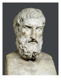 Bust of Epicurus Giclee Print