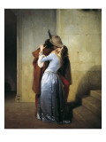 The Kiss Giclee Print by Francesco Hayez