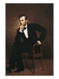 Abraham Lincoln Reproduction procédé giclée par George Peter Alexander Healy