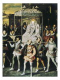 Elizabeth I of England, Called "The Virgin Queen" (1533-1603) Giclee Print