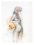 Connect the Dots Giclee Print by Charmaine Olivia