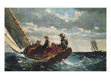 Breezing Up (A Fair Wind) Giclee Print by Winslow Homer