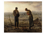 The Angelus (L'Angélus) Giclee Print by Jean-Francois Millet