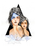Aqua Giclee Print by Charmaine Olivia