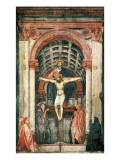 Trinity Giclée-tryk af Masaccio Trinity Giclée-tryk af Masaccio