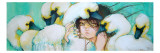 Weeping Swans Giclee Print by Camilla D'Errico