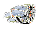 Eyewear Giclee Print by HR-FM 